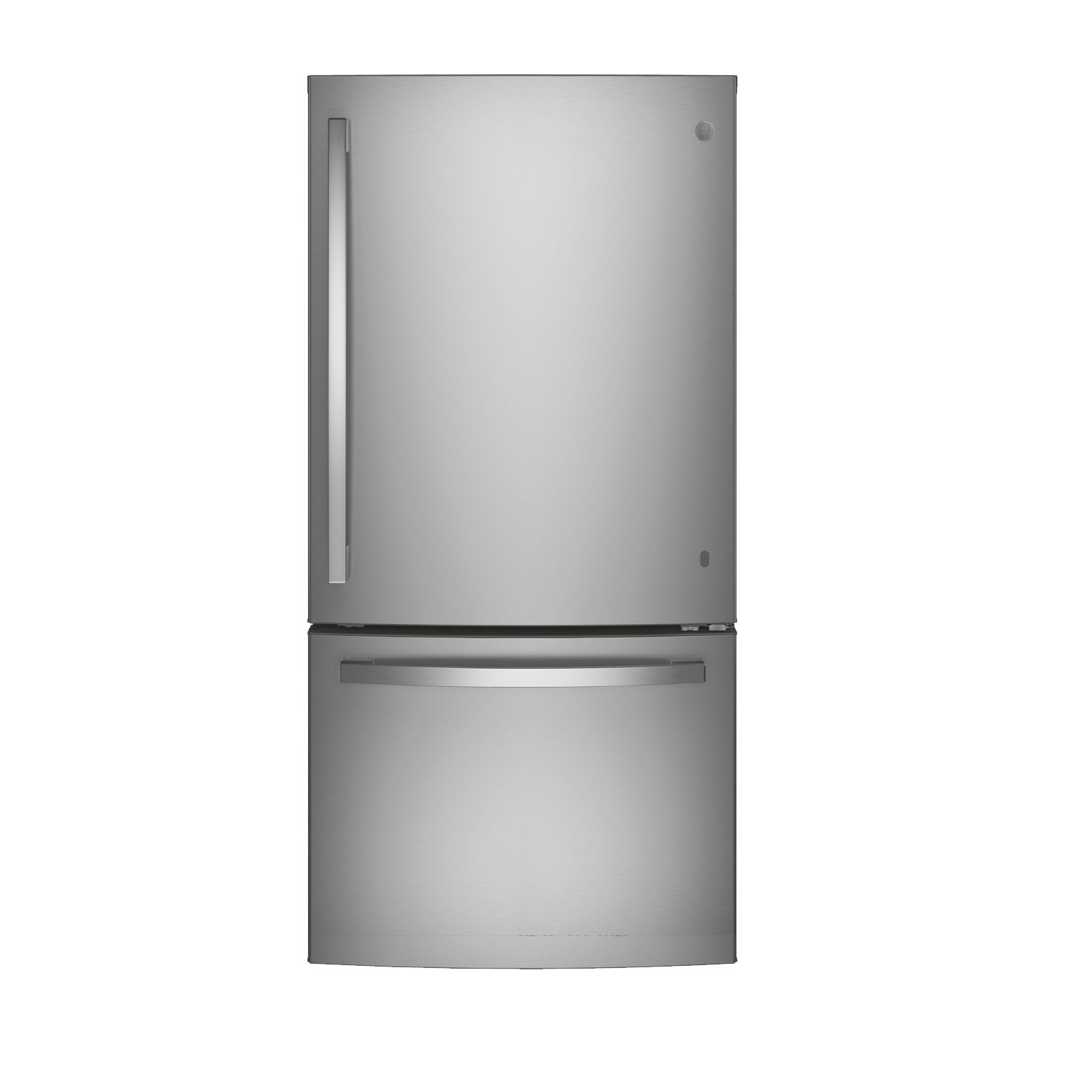 GE GDE25EYKFS - 24.8CF Bottom-Freezer Refrigerator-image