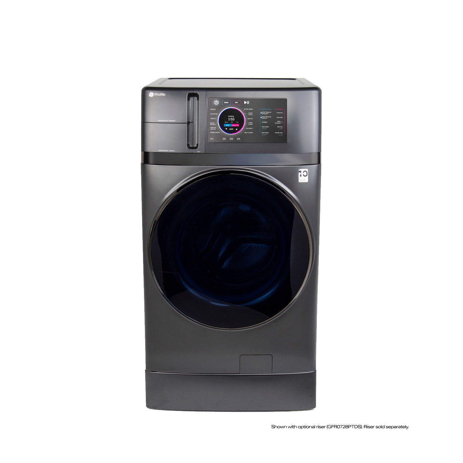 GE Profile PFQ97HSPVDS - 2 in 1 Washer/Dryer-image