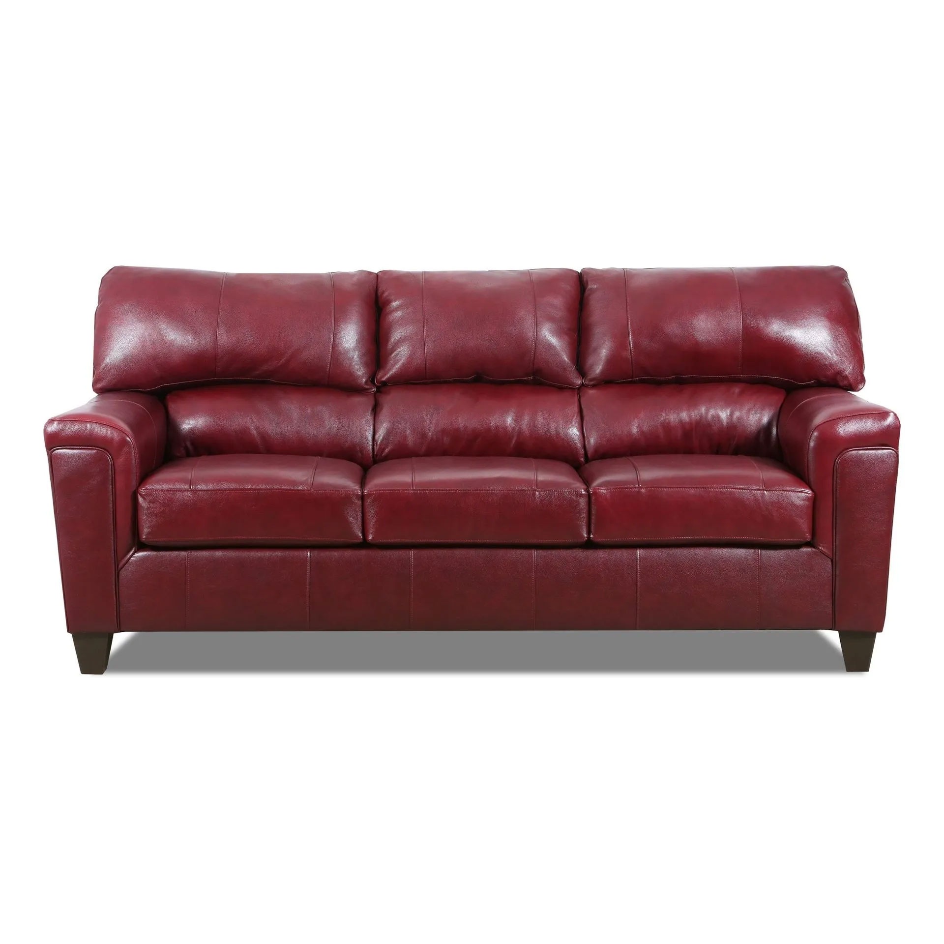 Read more about the article A & W 2038 Soft Touch Leather Sofa/Love – Crimson